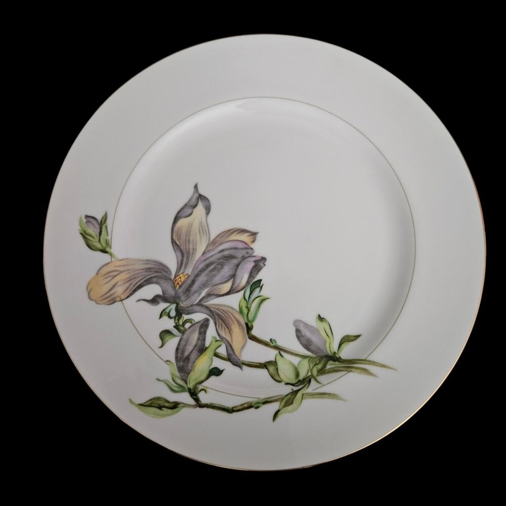 Harmony House Alyce Japan Magnolia Fine China 10" Dinner Plates Set of 2